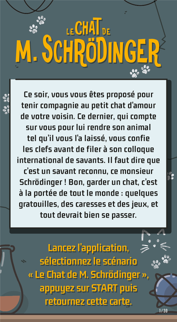 Unlock! Short adventures 08 - Le Chat de M. Schrödinger