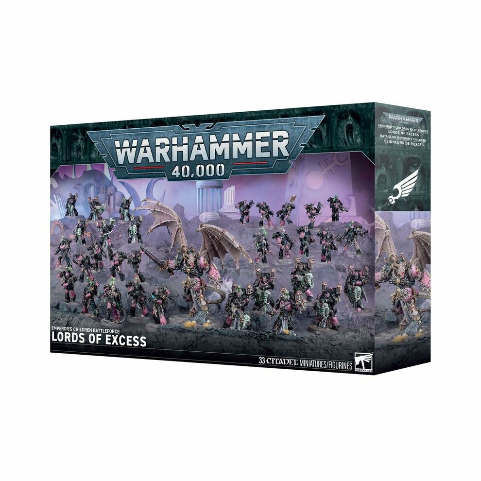 Warhammer 40k - Emperor's Children Battleforce - Lords Of Excess / Bataillon Emperor's Children - Seigneurs de l'Excès