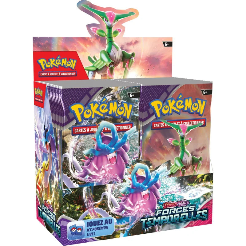 Pokémon - Ecarlate et Violet : Forces Temporelles EV 5 - Display 36 boosters (français)