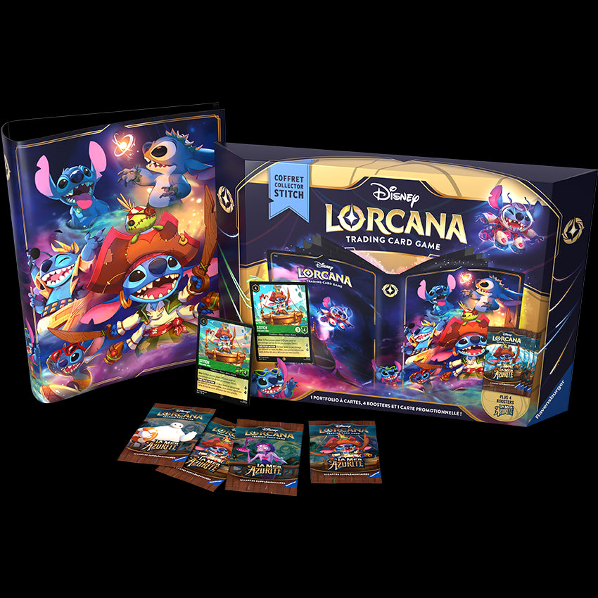 Lorcana - Chapitre 6 : La mer Azurite - Coffret cadeau collector Stitch (français)