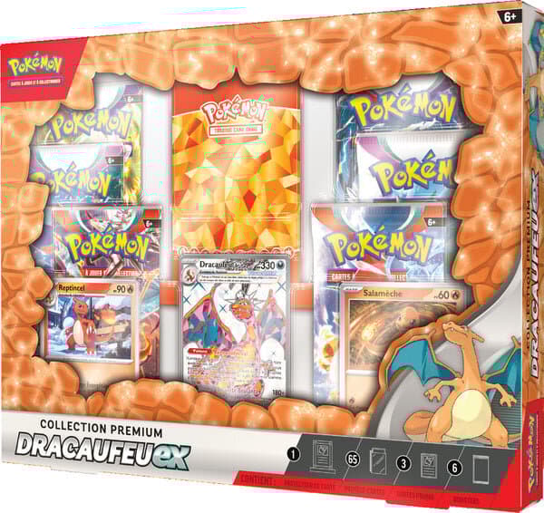 Pokémon - Coffret Colletion Premium Dracaufeu ex (français)