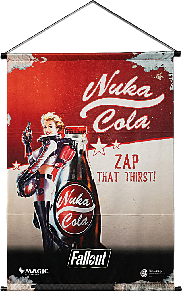Ultra PRO - Magic the Gathering - Wall scroll Fallout Nuka Cola (68cm x 95cm)