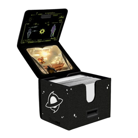 Ultra Pro - Magic: The Gathering - Aux Portes des Éternités - Boîte de deck Premium Alcove Edge Adagia, Bastion Vent-Brûlant avec impression intérieure
