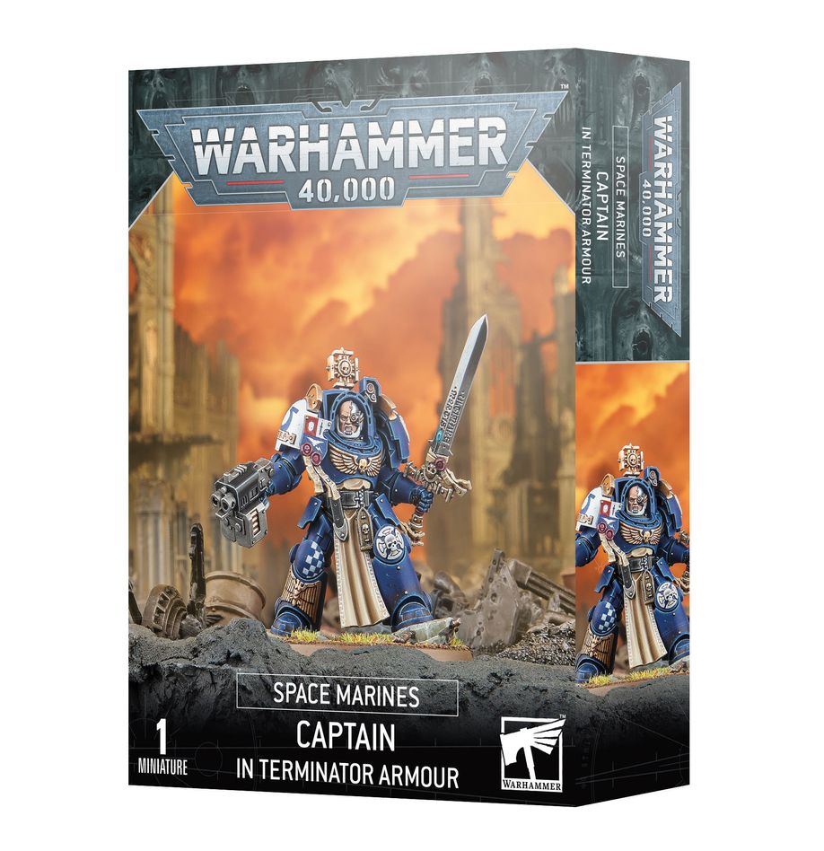 Warhammer 40k - Space Marines : Captain in terminator armour