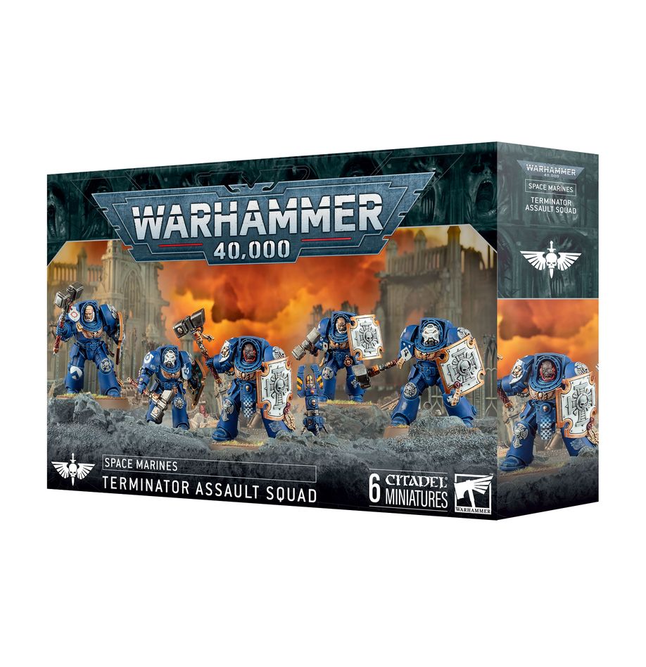 Warhammer 40k - Space Marines : Escouade d'Assaut Terminator / Terminator Assault Squad