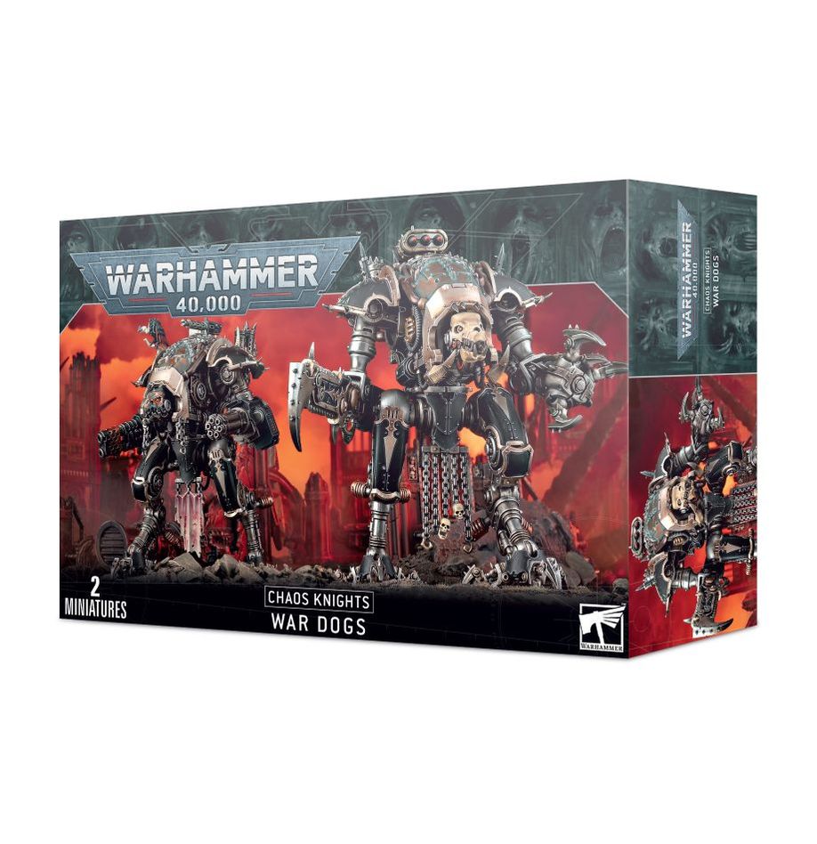 Warhammer 40k - Chaos knights : War dogs/Dogues du chaos