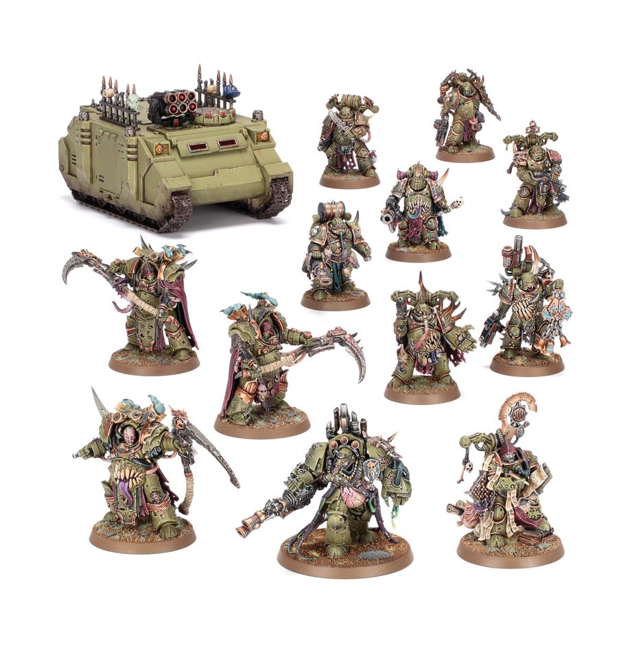 Warhammer 40k - Combat patrol/Patrouille combat : death guard