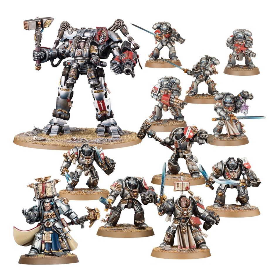 Warhammer 40k - Patrouille combat patrol : Grey Knights