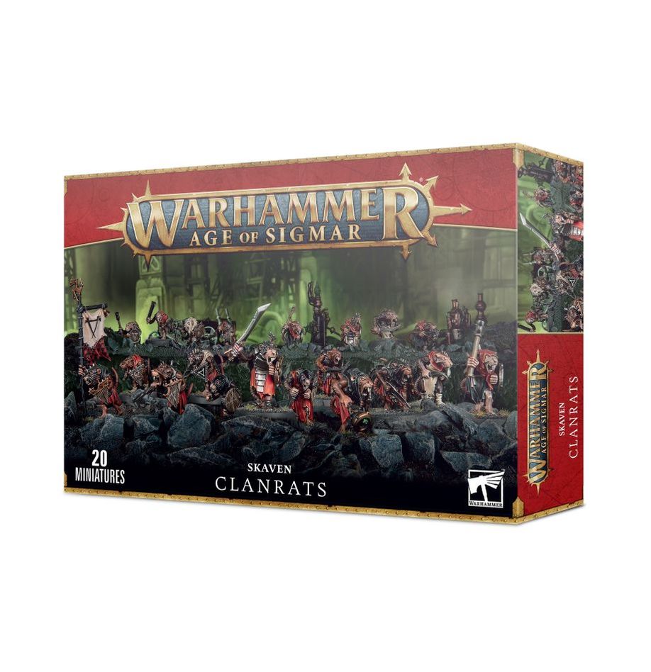 Warhammer Age of Sigmar - Skaven : Clanrats/rats des clans