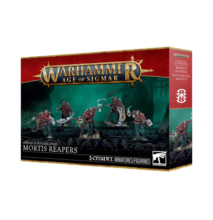 Warhammer Age of Sigmar - Ossiarch Bonereapers : Mortis Reapers