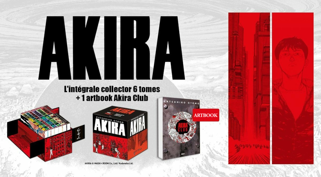 AKIRA - Intégrale Collector avec artbook Akira Club