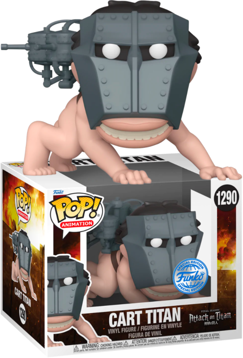 ATTACK ON TITANS - POP SUPER N° 1290 - Cart Titan S.Edit.