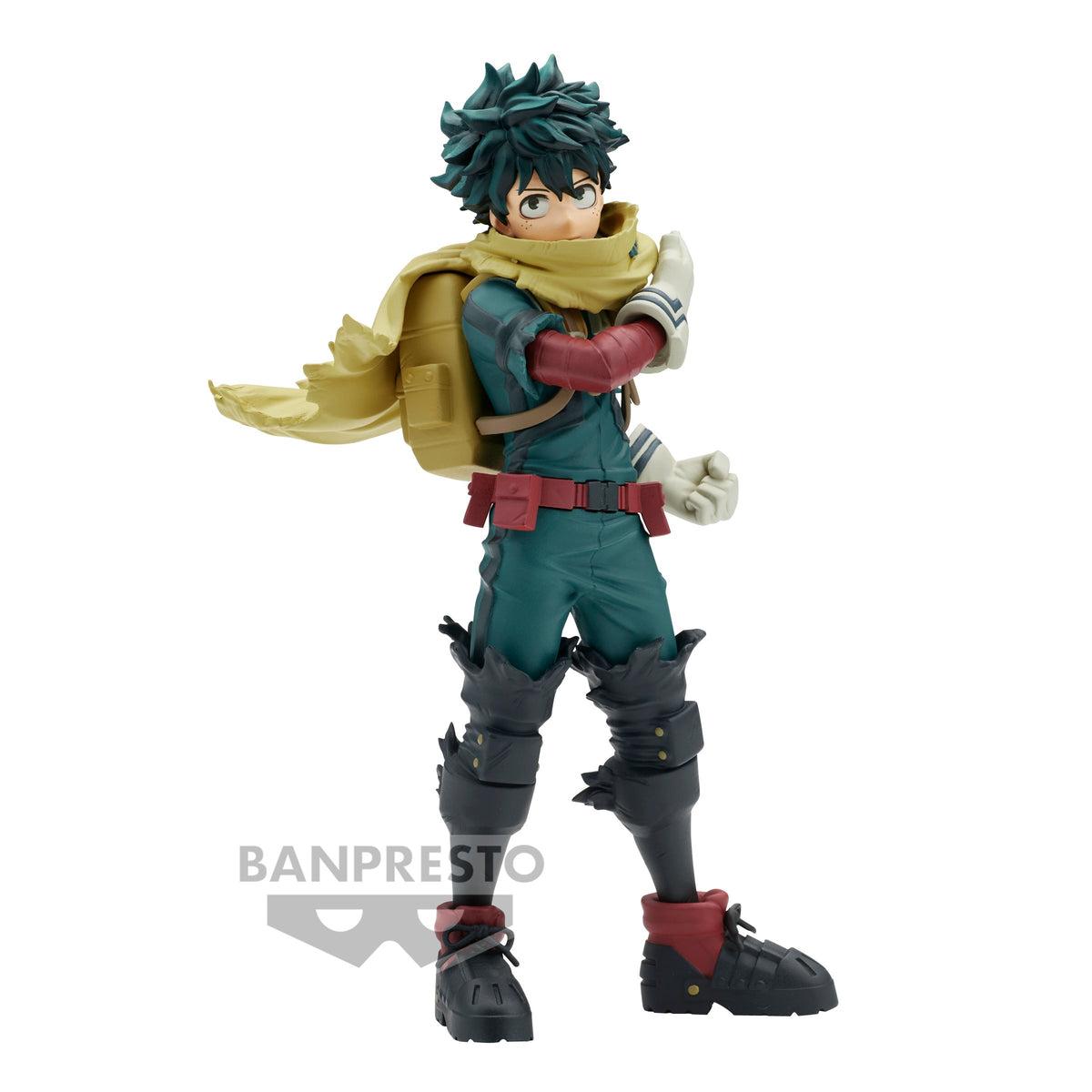 MY HERO ACADEMIA - Izuku Midoriya - Figurine Age Of Heroes avec écharpe 16cm