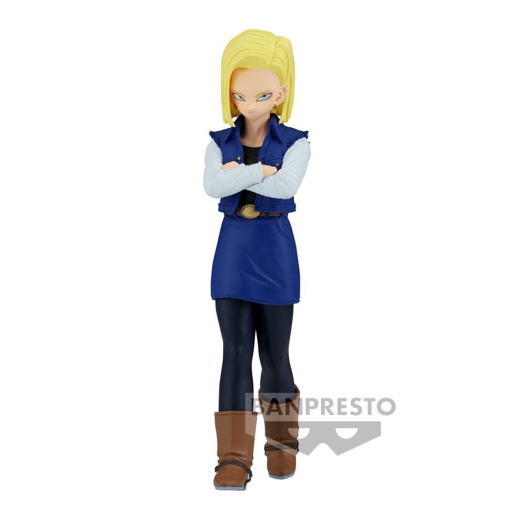 DRAGON BALL Z - C-18 - Figurine Solid Edge Works 17cm
