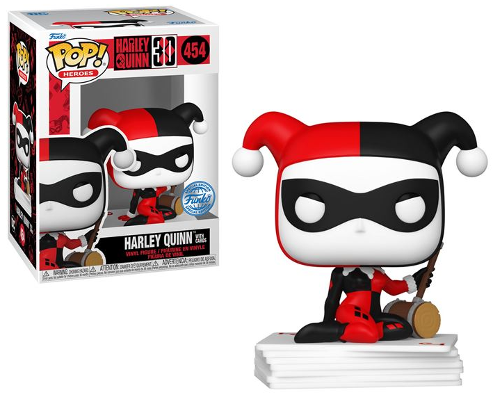 DC COMICS - POP N° 454 - Harley Quinn Avec Cartes