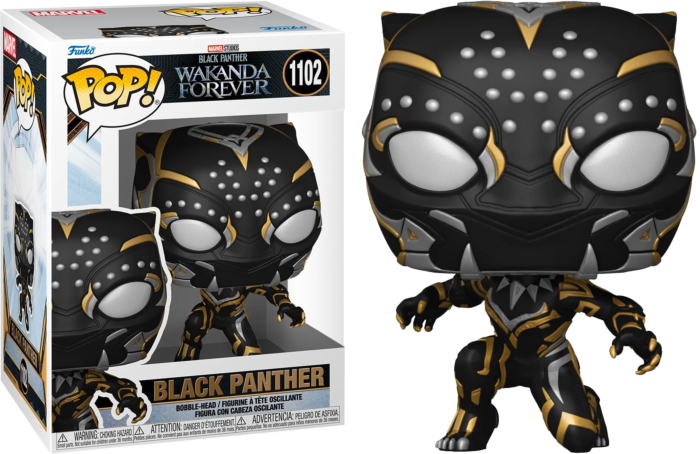 BLACK PANTHER WAKANDA FOREVER S2 - POP N° 1102 - Black Panther