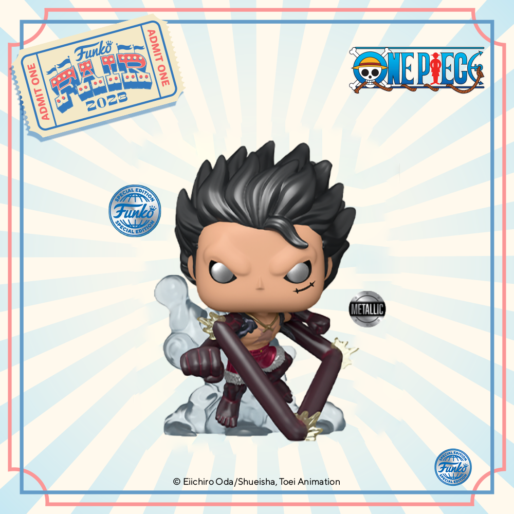 ONE PIECE - POP Animation N° 1266 - Snake Man Luffy (METAL)