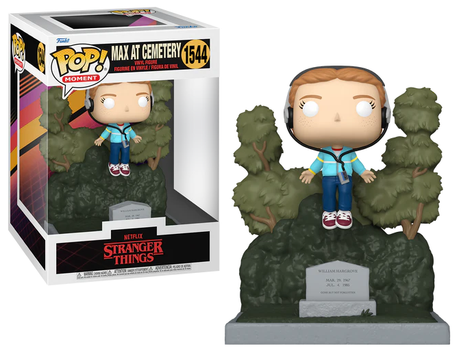 STRANGER THINGS S4 - POP Moments N° 1544 - Max au Cimetière