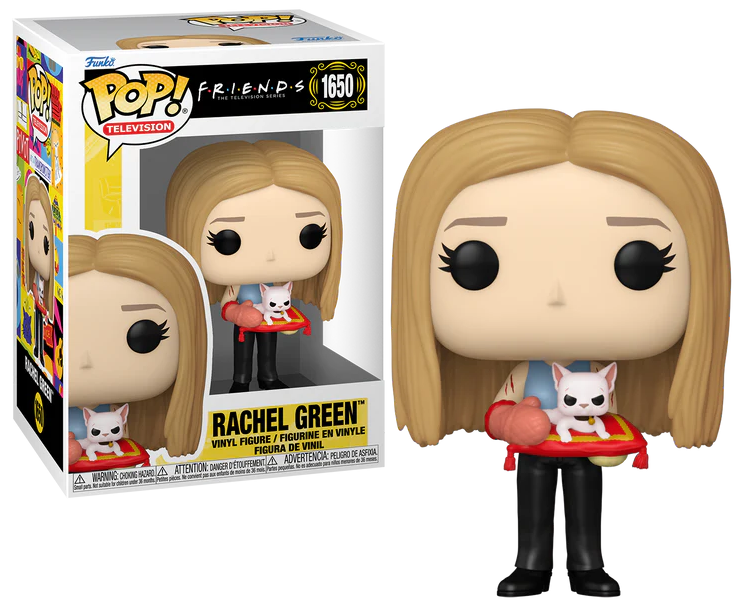 FRIENDS - POP TV N° 1650 - Rachel Green (avec chat)