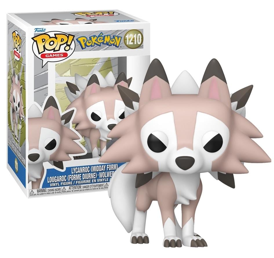 POKEMON - POP Games N° 1210 - Lougaroc (Forme Diurne)