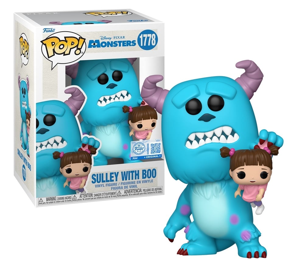 MONSTRE ET CIE - POP Disney N° 1778 - Sulley avec Boo