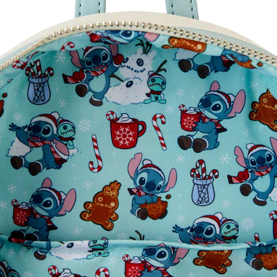 LILO & STITCH - Stitch ange de neige - Mini Sac à Dos LoungeFly