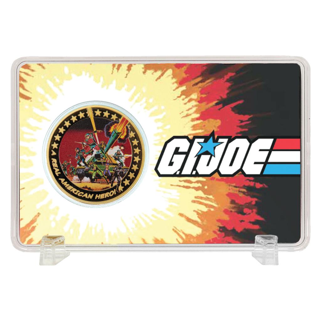 G.I. JOE - 60ans Anniversaire - Pièce Edition Limitée 24k Plaqué Or