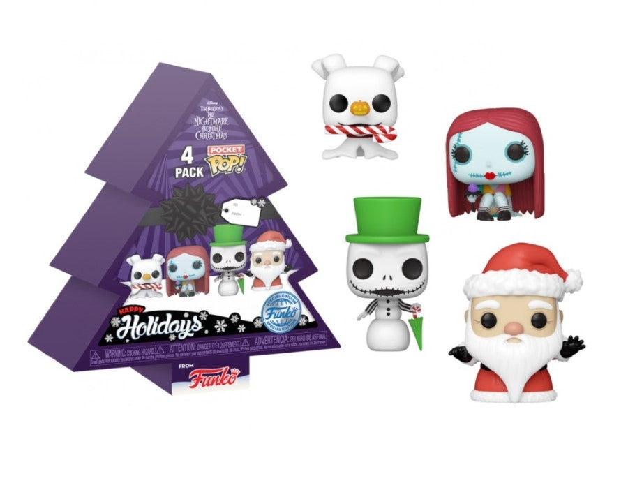 Disney NBX Nightmare before Christmas Pocket Pop Holiday Tree Holiday Box