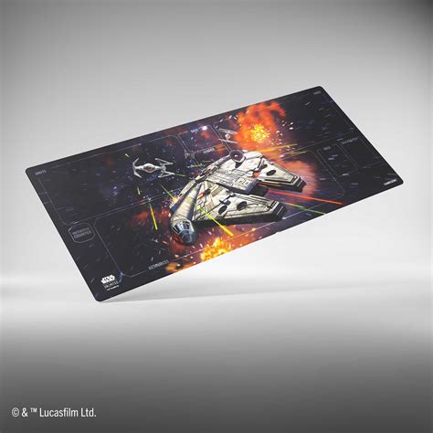 GameGenic / Star Wars Unlimited - Xtra-Wide Game Mat / Tapis de jeu extra large : Faucon Millenium