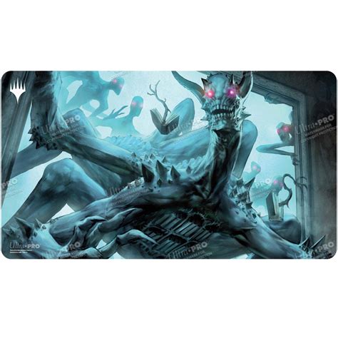 Ultra Pro - Magic the Gathering - Tapis de jeu Duskmourn Blue