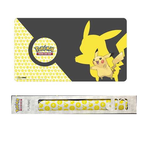 Pokemon TCG - Playmat Ultra Pro Pikachu Noir/Jaune