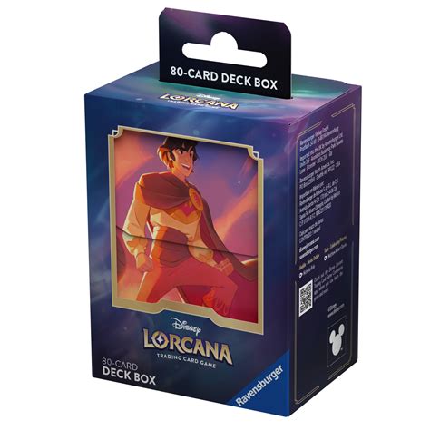 Lorcana - Boite à Deck/deckbox - Aladdin
