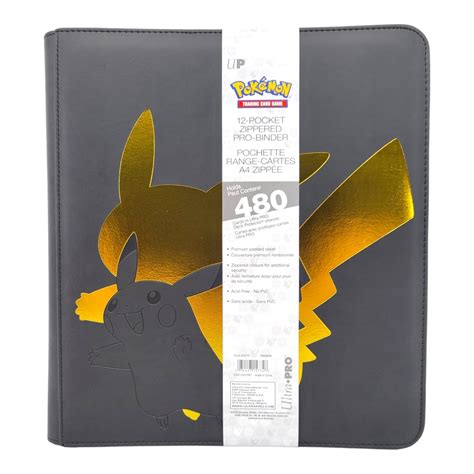 Pokémon TCG - Pikachu - Album Zip // Zippered Probinder (12-pocket) 480