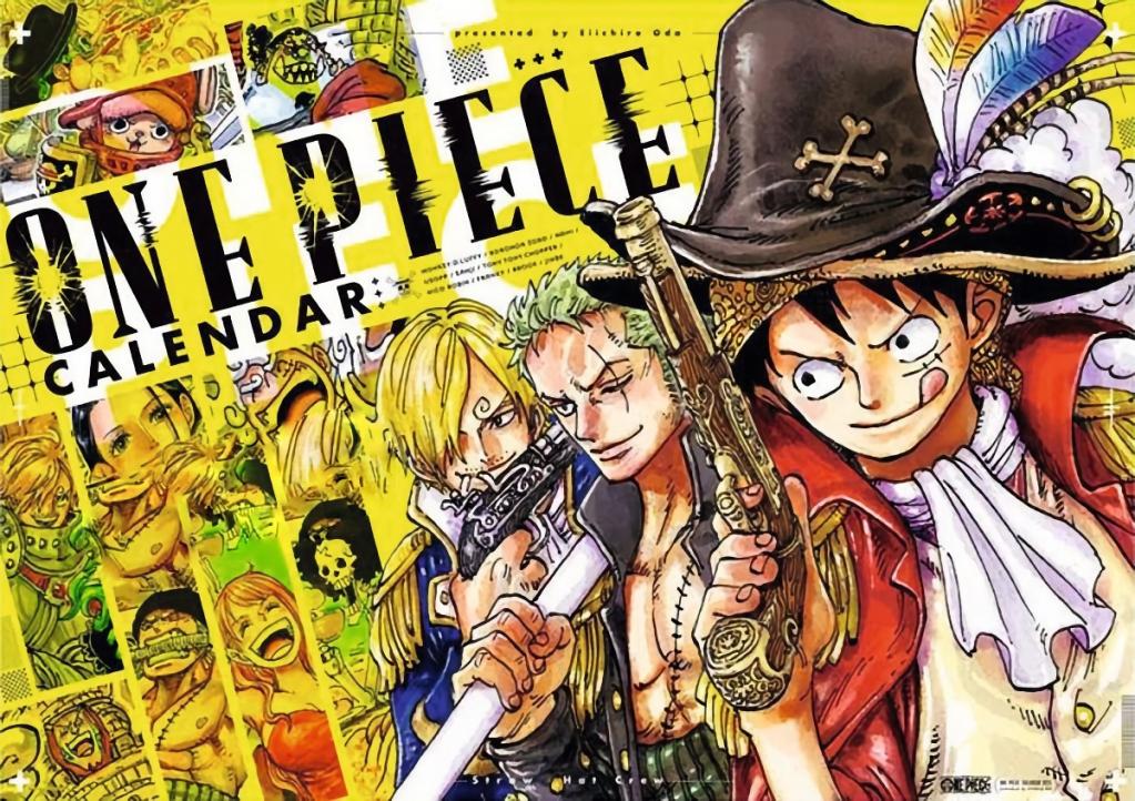 ONE PIECE - Le calendrier officiel 2026