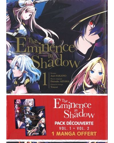 THE EMINENCE IN SHADOW - Tome 1 + 2 pack découverte
