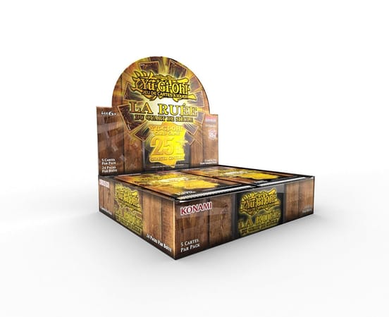 Yu-Gi-Oh! - La ruée du quart de siècle 1ère édition - Display 24 boosters (français)