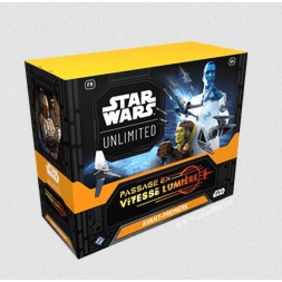 Star Wars Unlimited - Passage en vitesse lumière - Boîte Avant-Première (français)