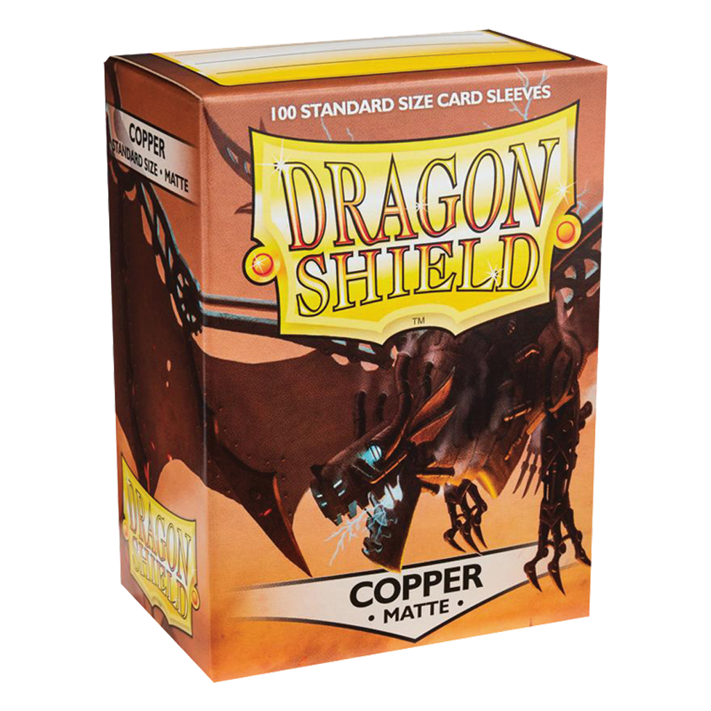 Dragon Shield - 100 Sleeves standard - Copper