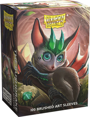 Dragon Shield - 100 Sleeves standard Brushed art - The Bushdrake