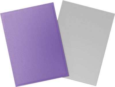 Dragon Shield - 100 Sleeves standard Dual Matte - Nebula & Silver