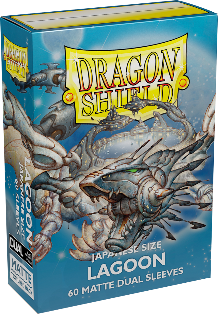 Dragon Shield - 60 Sleeves japanese Dual Matte - Lagoon