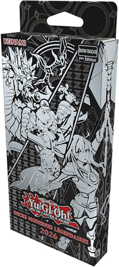 Yu-Gi-Oh! JCC - Decks Modernes Légendaires 2026 (Blister cartonné) - FR