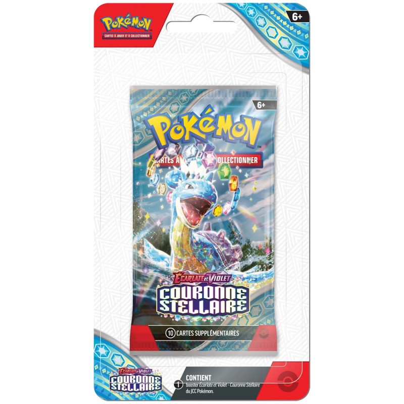 Pokémon - Ecarlate et Violet : Couronne Stellaire EV 7 - Booster sous blister (français)