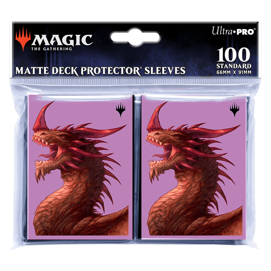 Magic the Gathering - Ultra PRO - 100 sleeves Commander Masters The Ur-Dragon