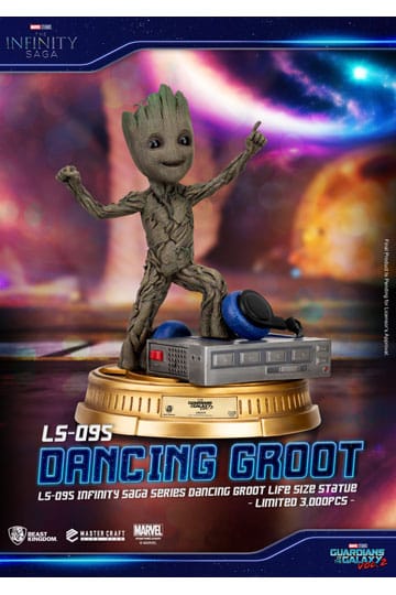 Les Gardiens de la Galaxie 2 statuette 1/1 Dancing Groot heo EU Exclusive 32 cm