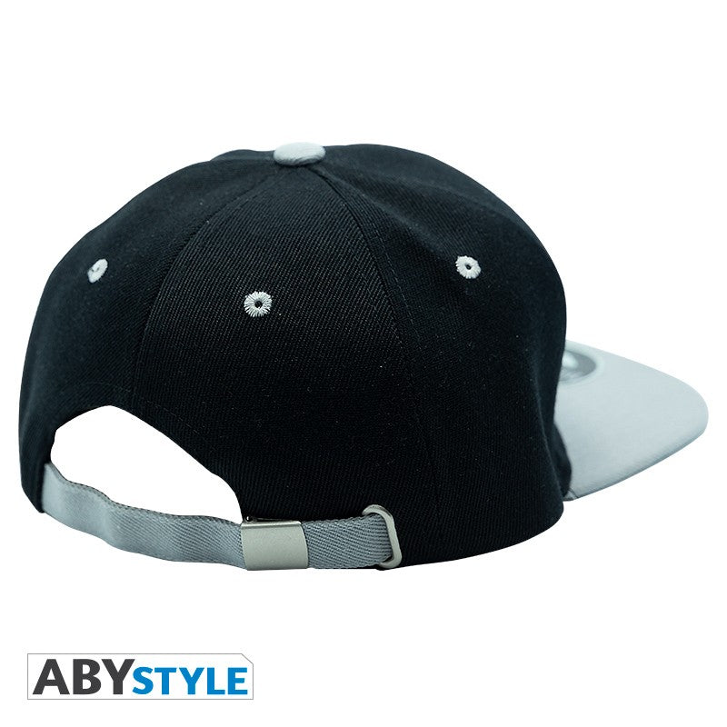 Death Note - Casquette Snapback - Noir & Gris - "L"