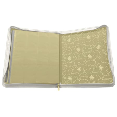 Ultra Pro - Magic - The Gathering - Mana 8 - Portfolio A4 12 Pochettes avec Fermeture - Plaines