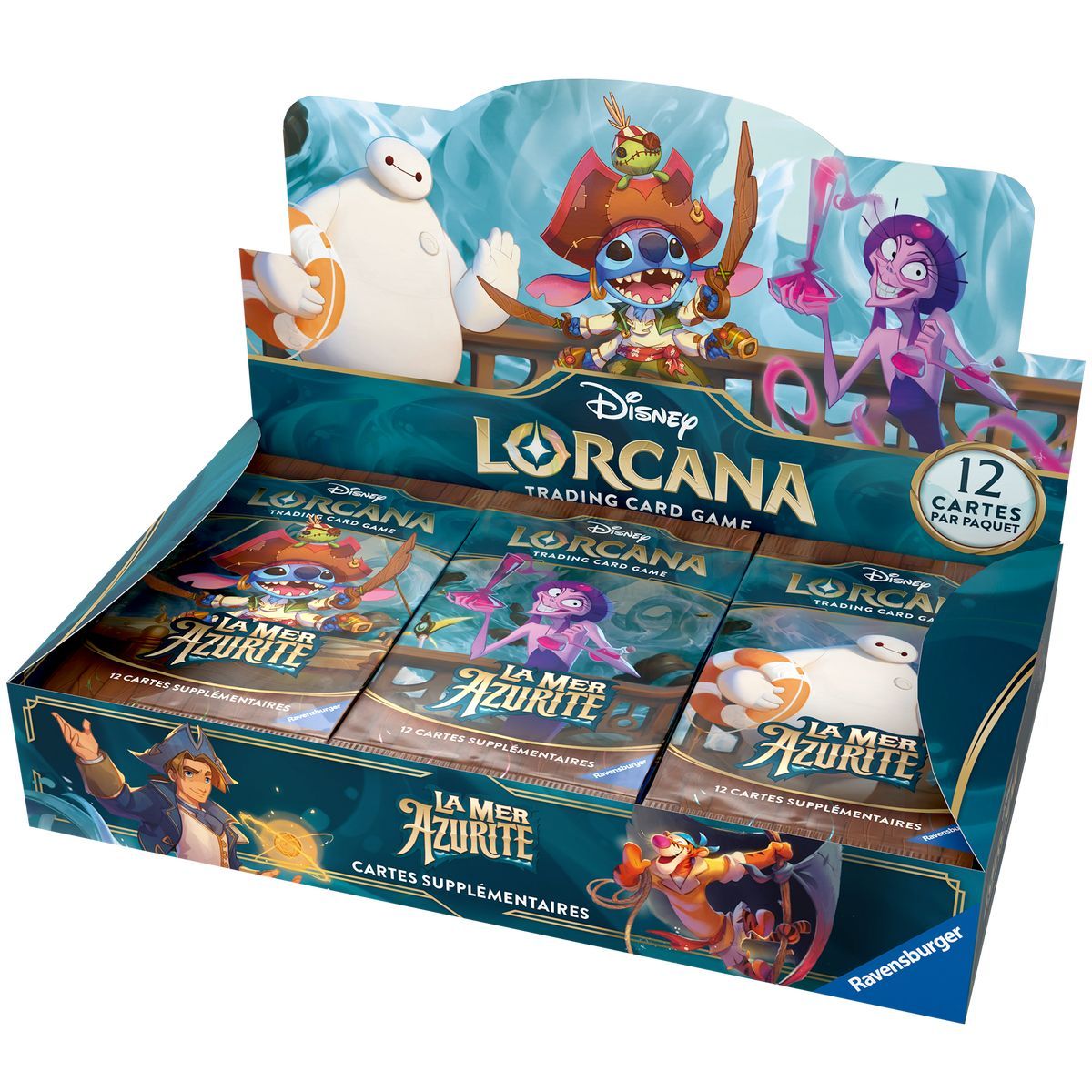 Lorcana - Chapitre 6 : La mer Azurite - Display 24 boosters (français)