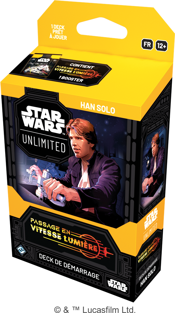 Star Wars Unlimited - Passage en vitesse lumière - Deck de démarrage Han Solo (français)