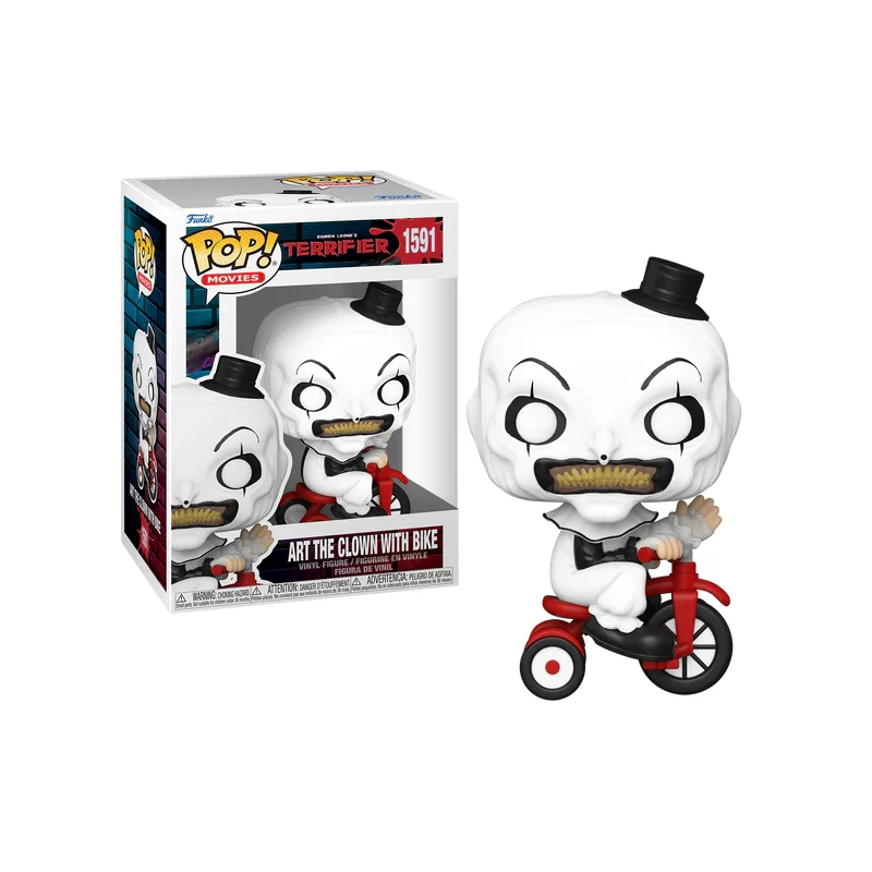 TERRIFIER - POP Movies N° 1591 - Art The Clown With Bike